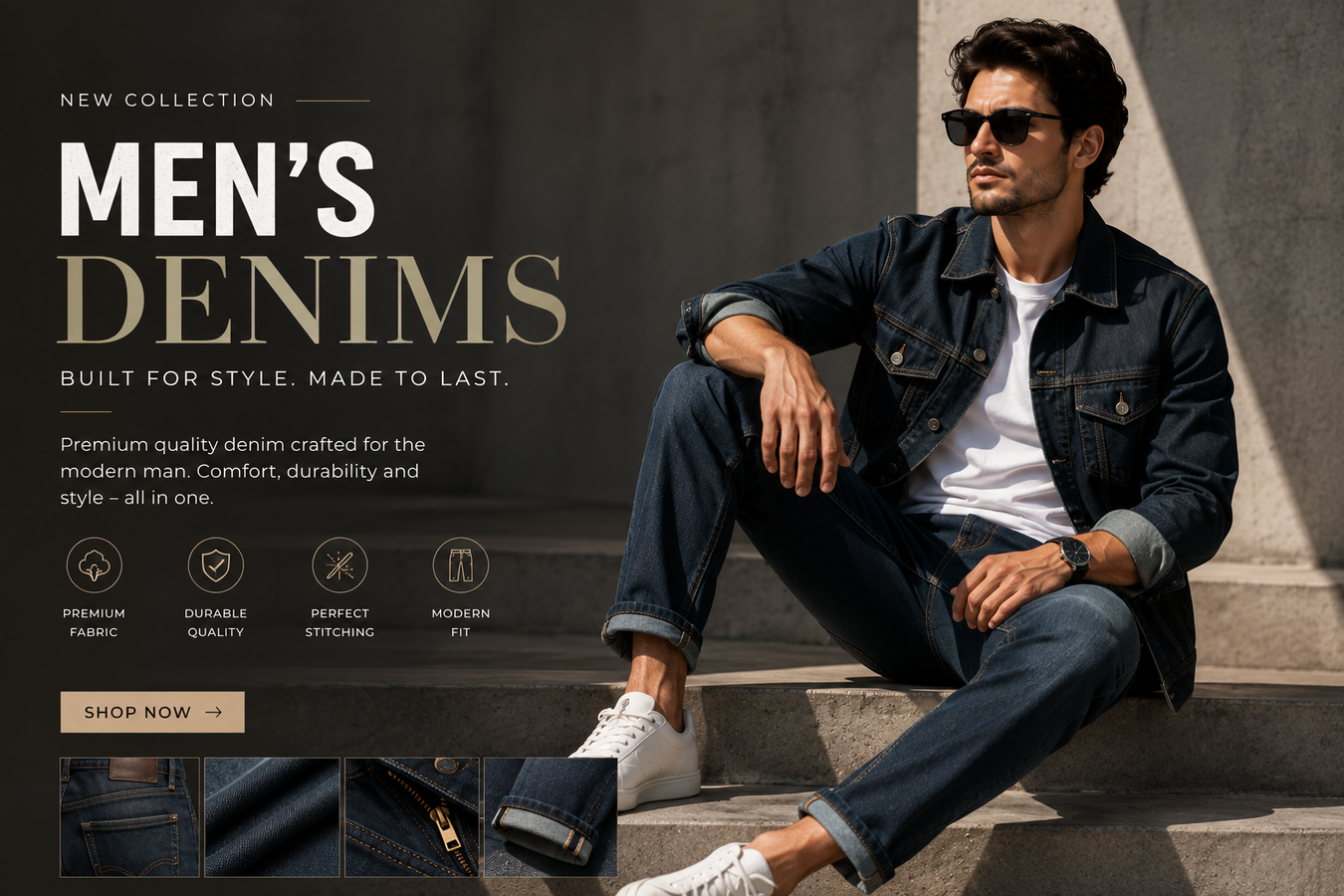 Mens-Denims