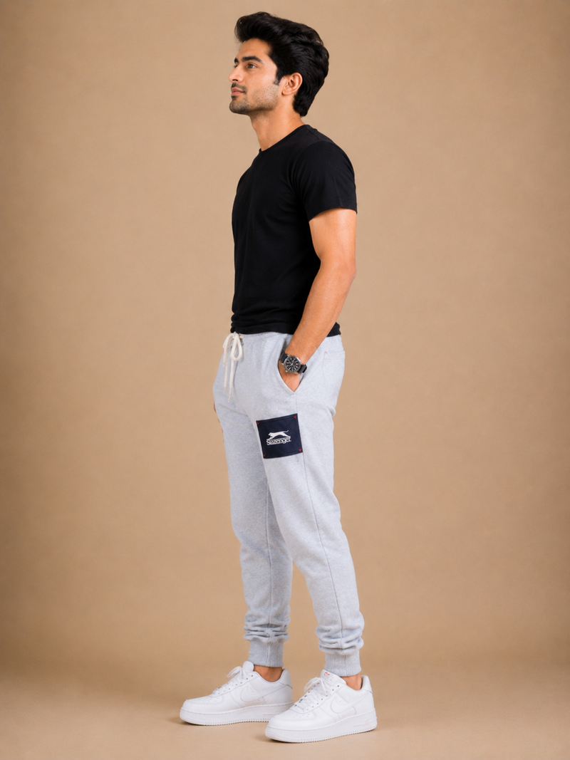 Slazenger Fleece Slim Fit With pocket Trouser Ice Blue For men's gh57