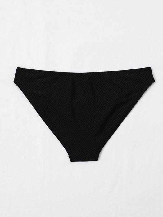 New stylish Net Bikini Bottom For Ladies-Black-BR761
