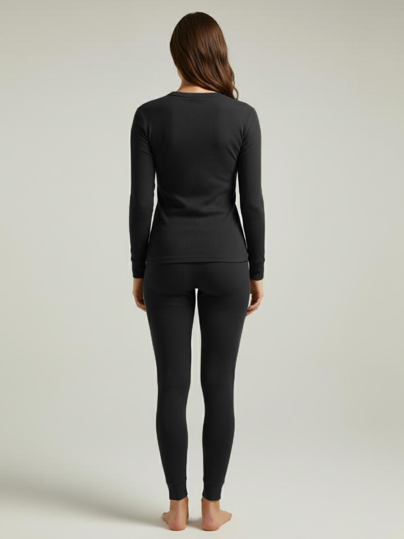 VZV Warmer Suit For Women-Black-VZV11