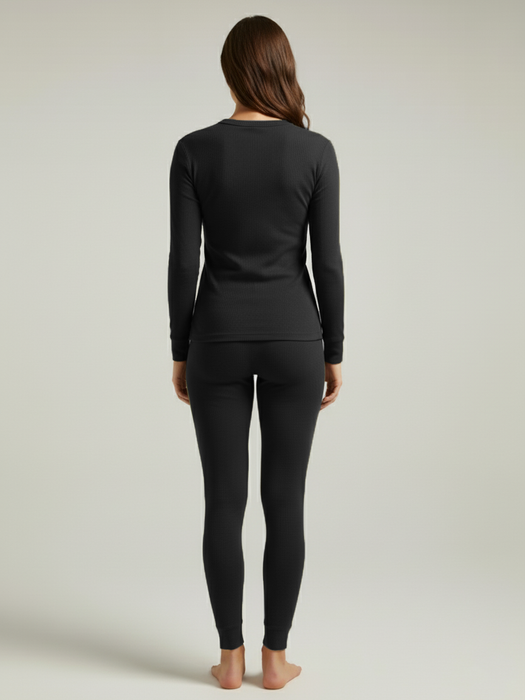 VZV Warmer Suit For Women-Black-VZV11