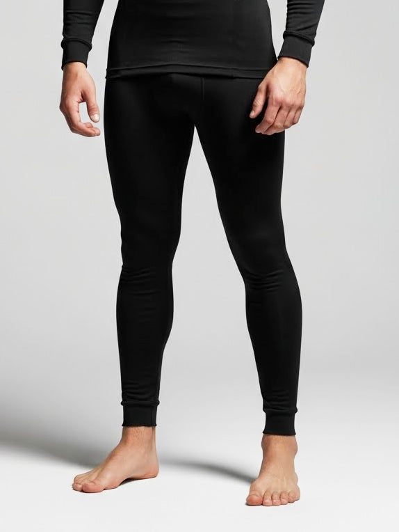 Thermal Warmer Trouser For Men-Black-TVS07