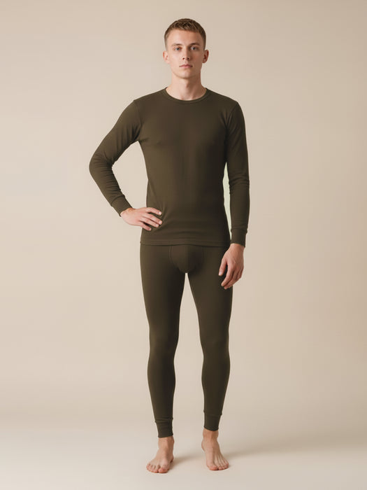 VZV Warmer Suit For Men-Dark Brown-VZV09