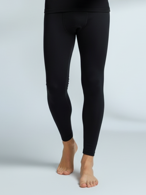 Thermal Warmer Trouser For Men-Black-TVS07