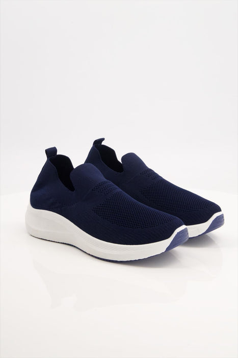 Men Slip on Blue Shoes