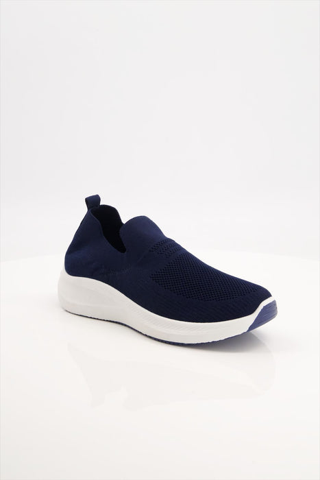 Men Slip on Blue Shoes