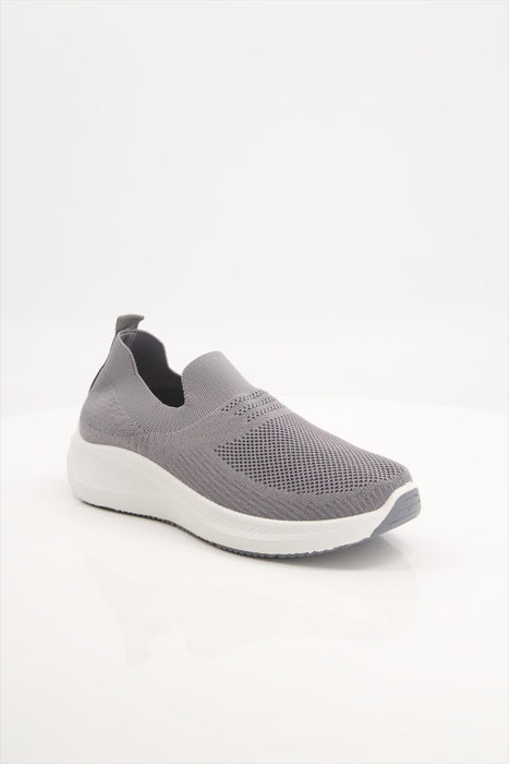 Men Slip on Grey Shoes