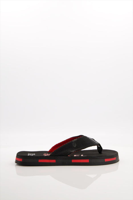 Men Strider Black Flip Flop