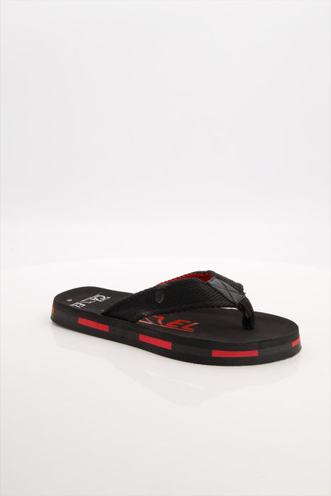 Men Strider Black Flip Flop