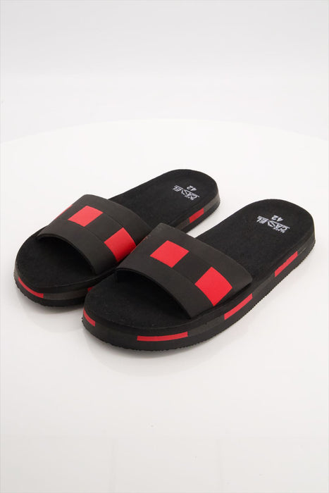 Men Red Dot Slide