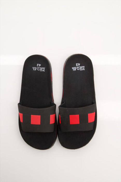 Men Red Dot Slide