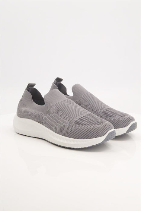 Slip on Grey Shoes 8508