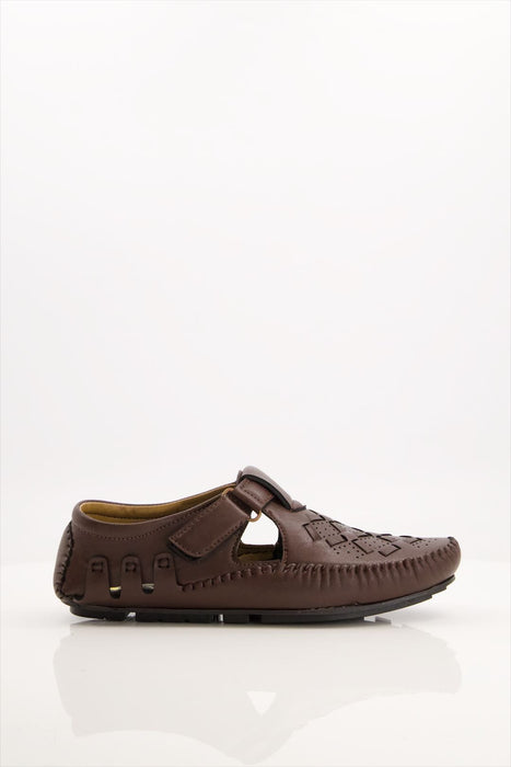 Men Driving Sandal Brown