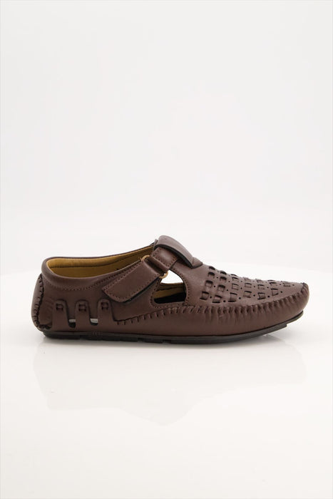 Men Driving Sandal Brown