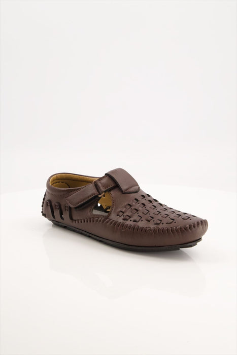 Men Driving Sandal Brown