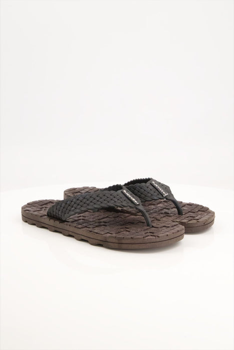 Black Camel Hpral Brown-Black Slipper