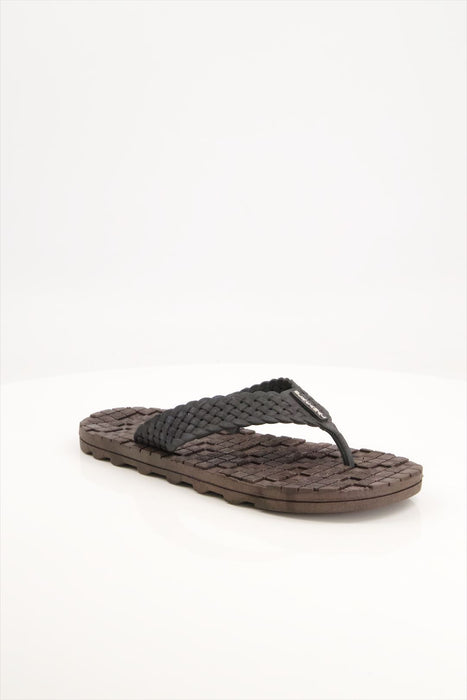 Black Camel Hpral Brown-Black Slipper