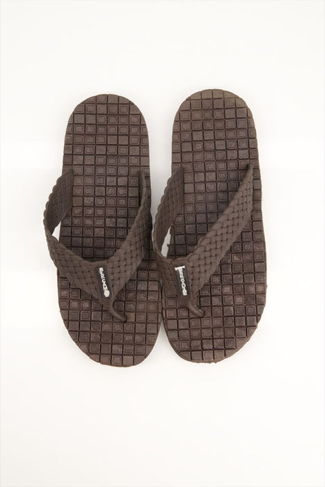 Black Camel Hpral Brown  Slipper