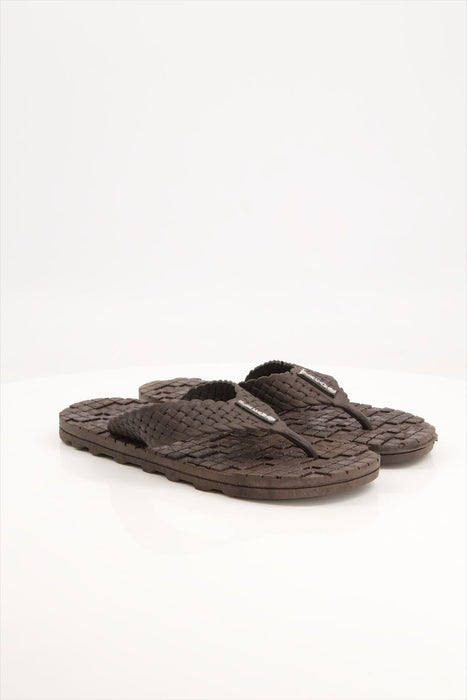 Black Camel Hpral Brown  Slipper