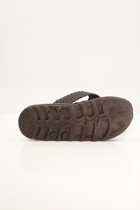 Black Camel Hpral Brown  Slipper