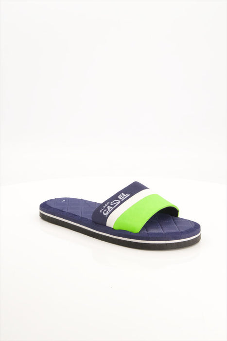 Men 003 Navy-Green Slide