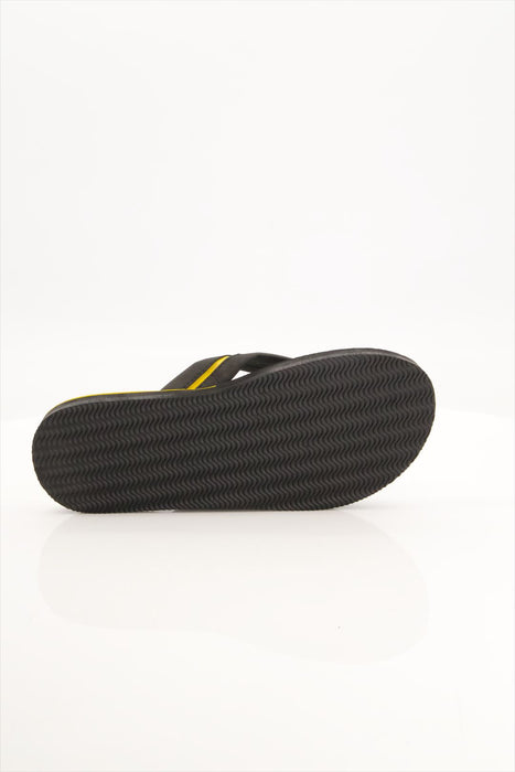 Men 006 Black-Yellow Slide