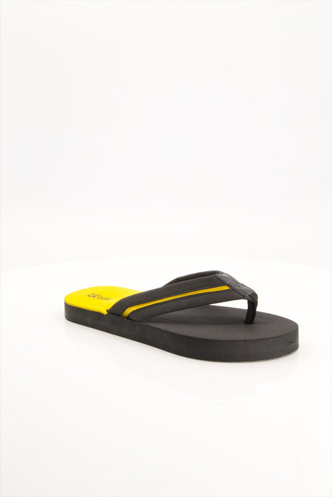 Men 006 Black-Yellow Slide