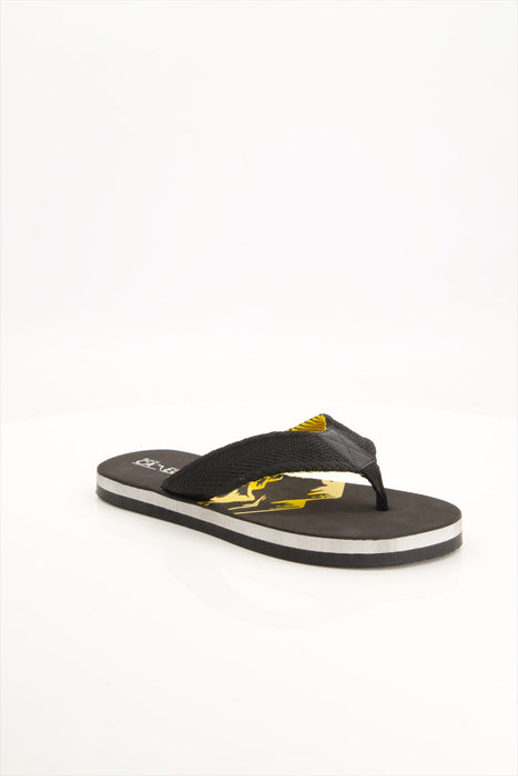 Men 007 Yellow-Black Slide