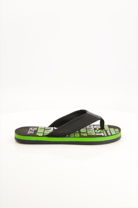 Men 008 Green Eglish Slide