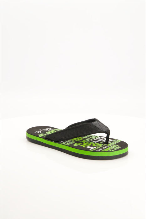 Men 008 Green Eglish Slide