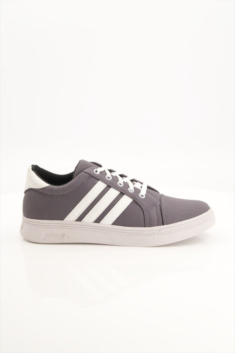 Black Camel New Grey Color White Stripe Sneakers