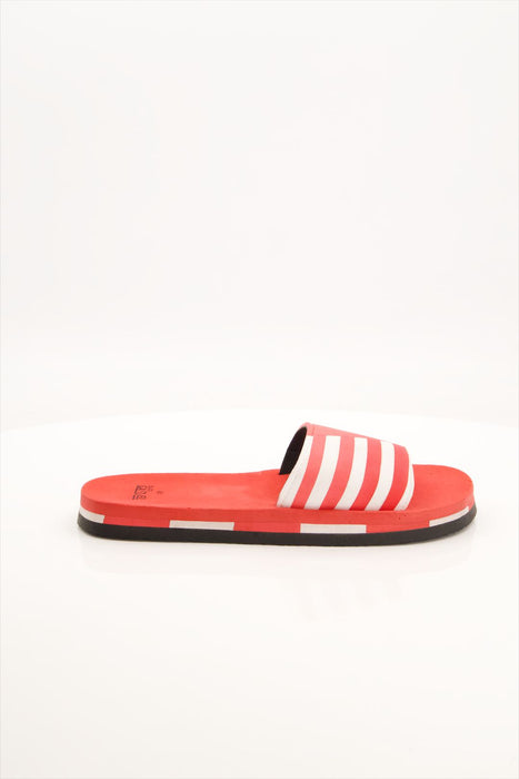 Black Camel Line Style Slide Red