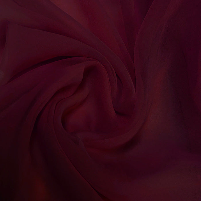 Imported Net Dupatta- Maroon