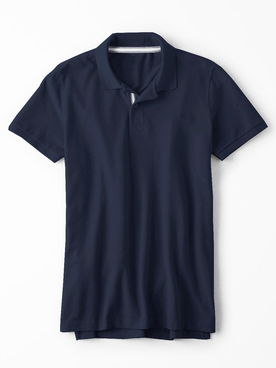 Nxt Single Jersey Half Sleeve Polo For Men-Navy-RT797