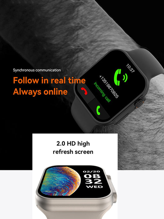 Smart Watch Ultra - 8 Bluetooth Call 2.0