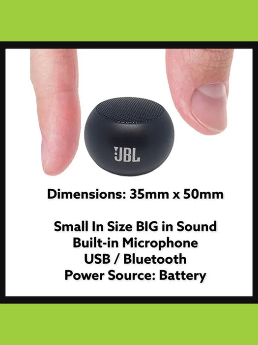 JBL M3 Mini Portable Bluetooth Speaker-BR600