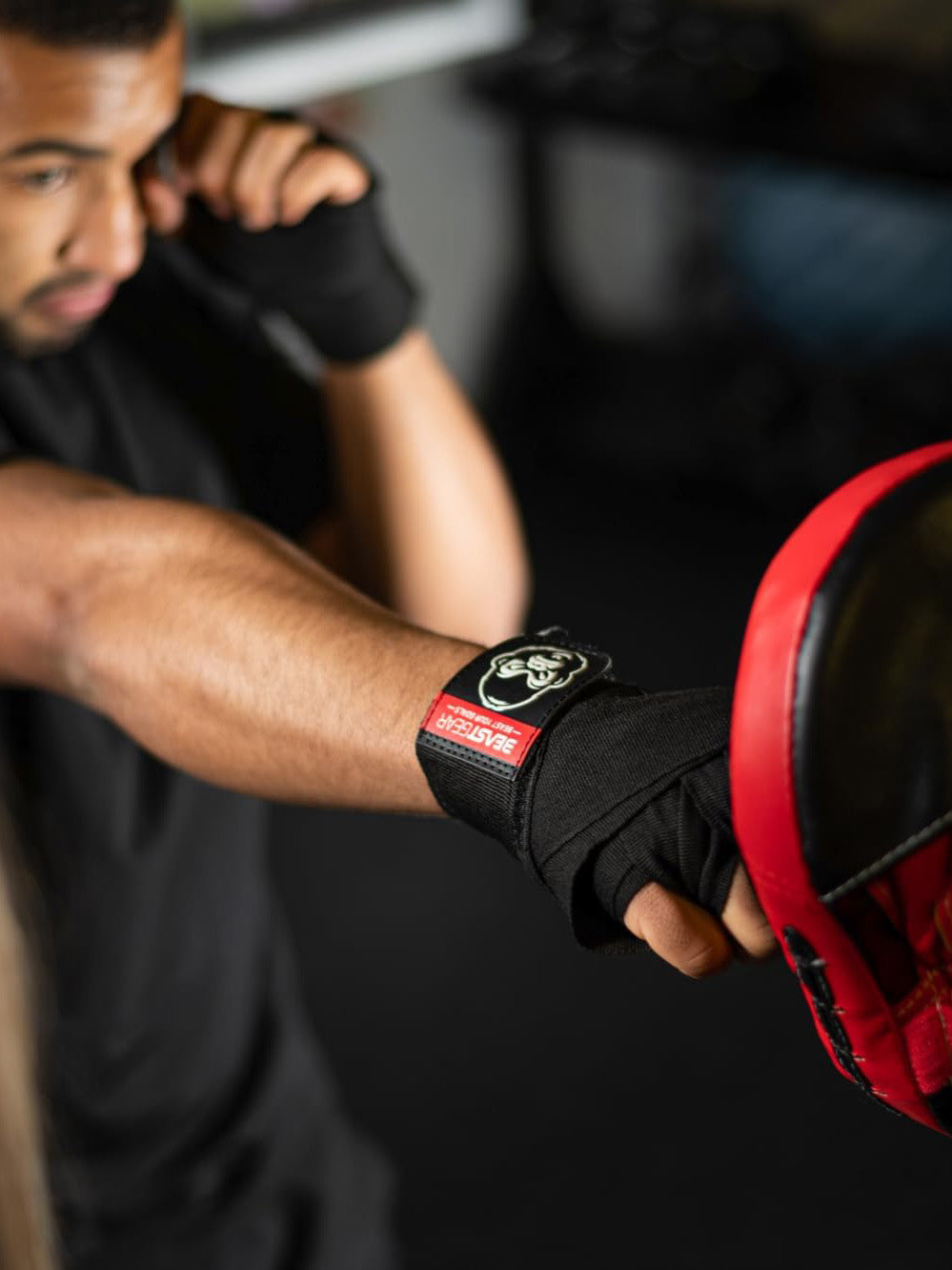 Beast Gear Boxing Wraps-Hand Gloves for Kickboxing Pair-LV435