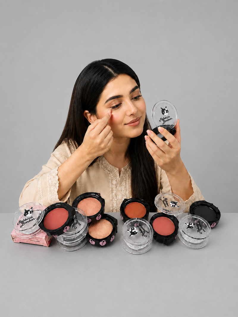 Rebecca Bonbon Stackable Eye Shadow – Long Lasting Pigmented Eyeshadow | Smooth & Blendable