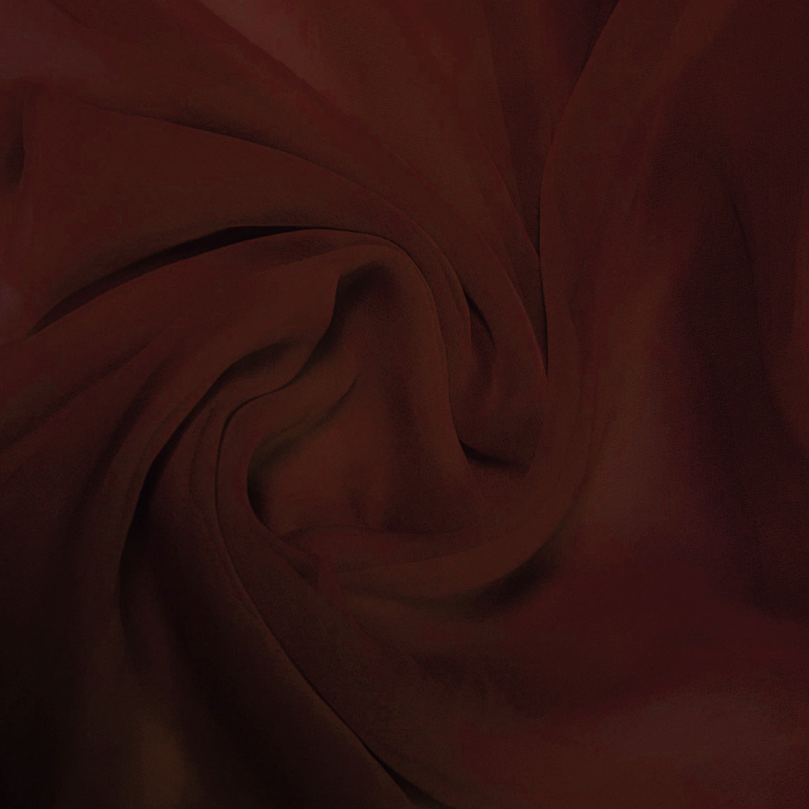 Imported Net Dupatta- Chocolate Brown