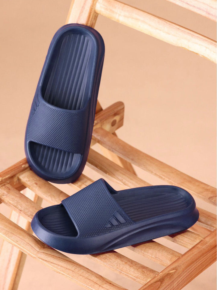 Men's Premium Flip Flop Fashion Slides-Navy-BE5518