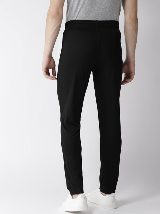 Drift King Regular Fit Light Fleece Trouser For Men-Black-BR1087