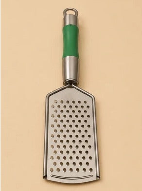 Stainless Steel Hand Grater with Ergonomic Handle – Multi-Purpose Cheese & Vegetable Grater