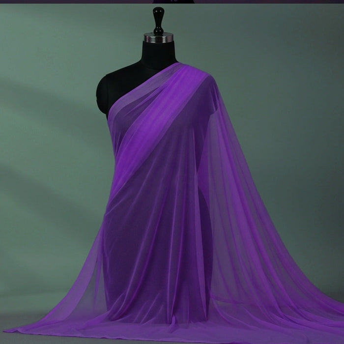 Imported Net Dupatta- light Purple