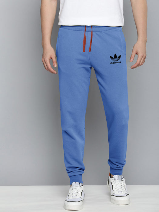 ADS Terry Fleece Jogger Sweatpant For Men-Light Blue-BR14562