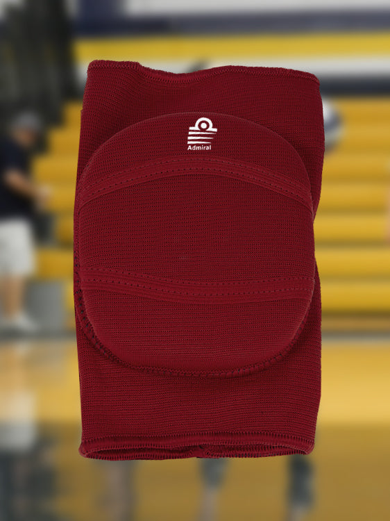 Single Piece Admiral Knee Protector Volleyball Pads-Red-LV545