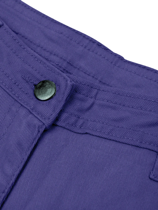 JL Authentic Slouchy Fit Cotton Denim For Ladies-Purple-BR13533