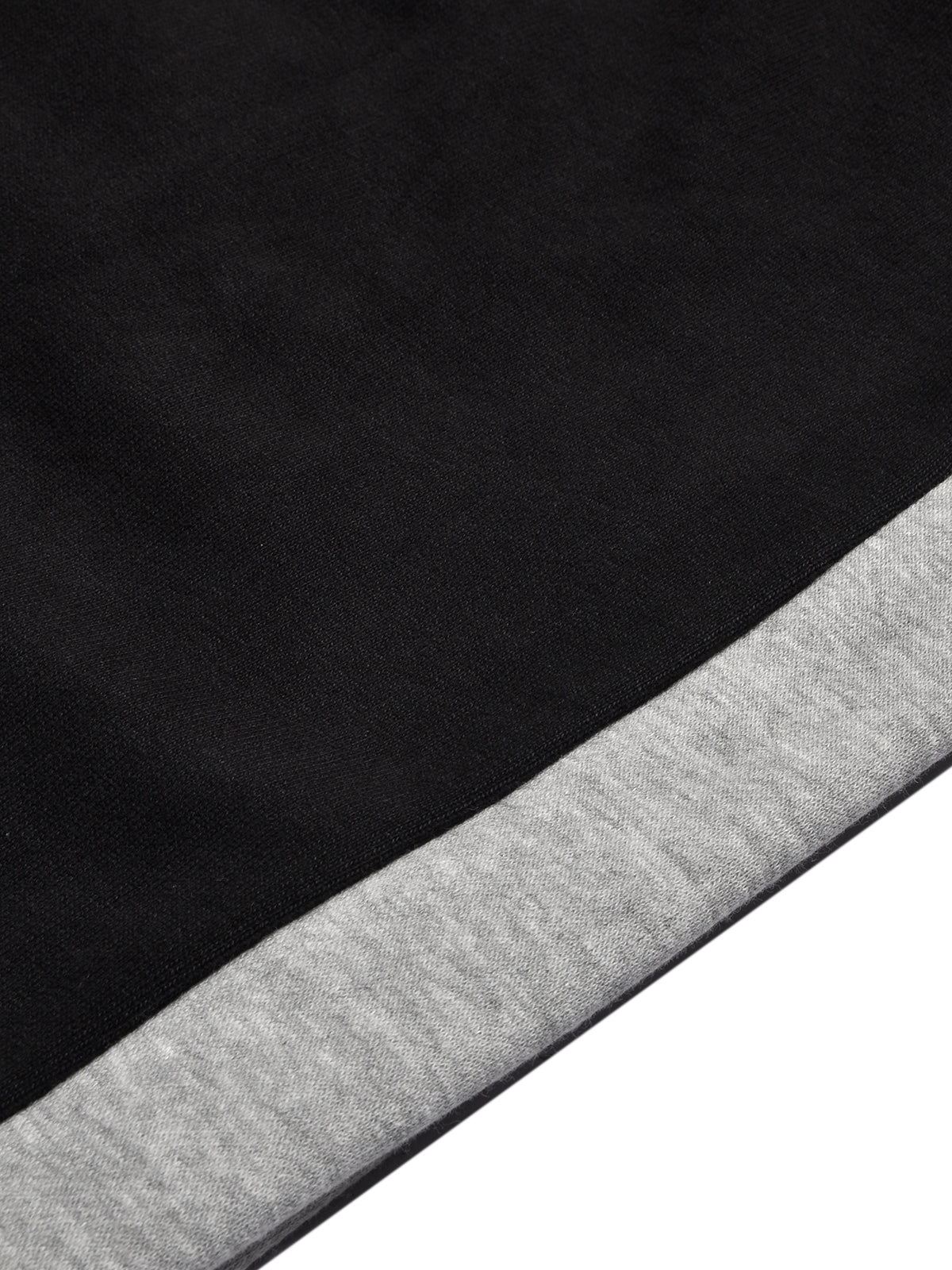 Louis Vicaci Fleece Tracksuit For Kids-Black with Grey-BR868