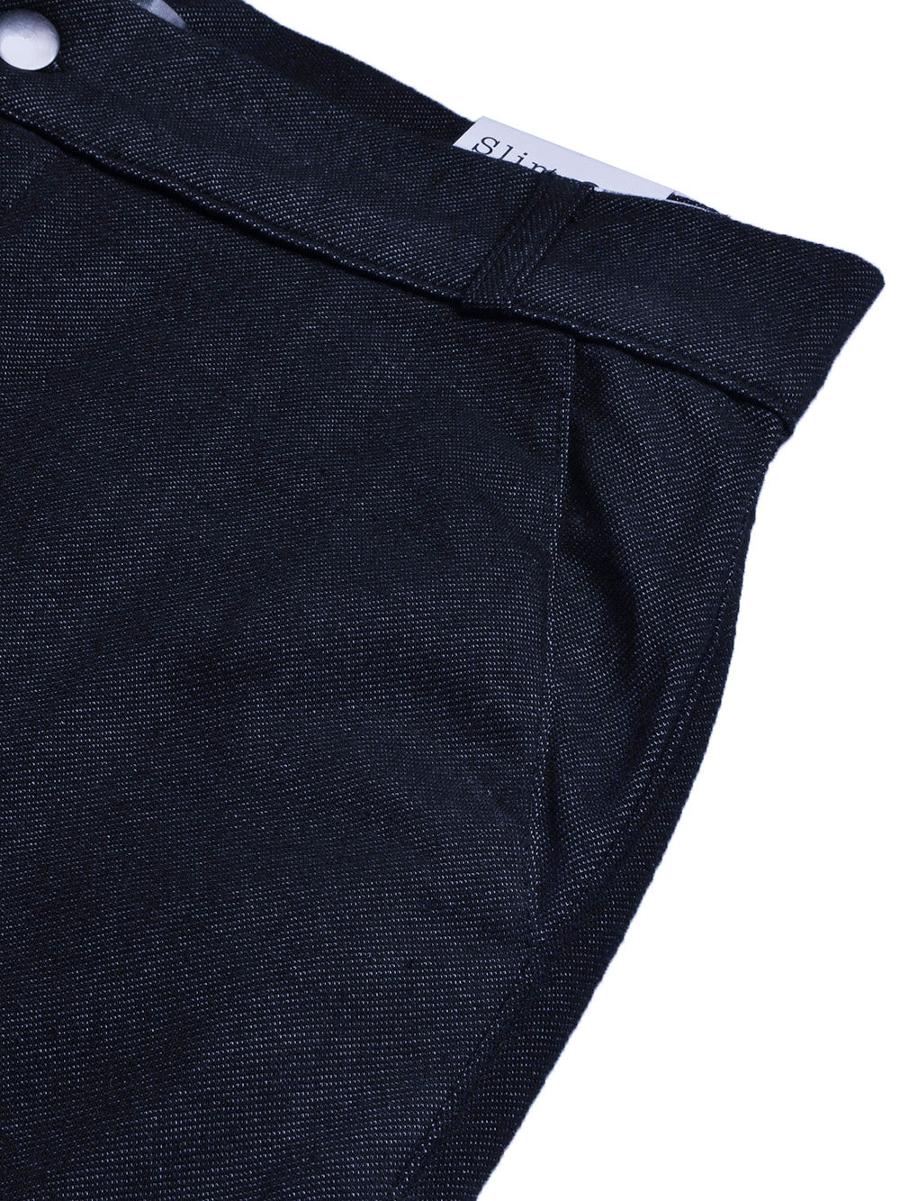 Louis Vicaci Super Stretchy Slim Fit Interlock Denim Pent For Men-Navy with Noise-BR13131