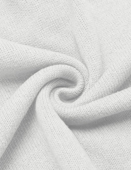 Coofandy Shawl Collar Wool Sweatshirt For Men-Smoke Grey-BR1220