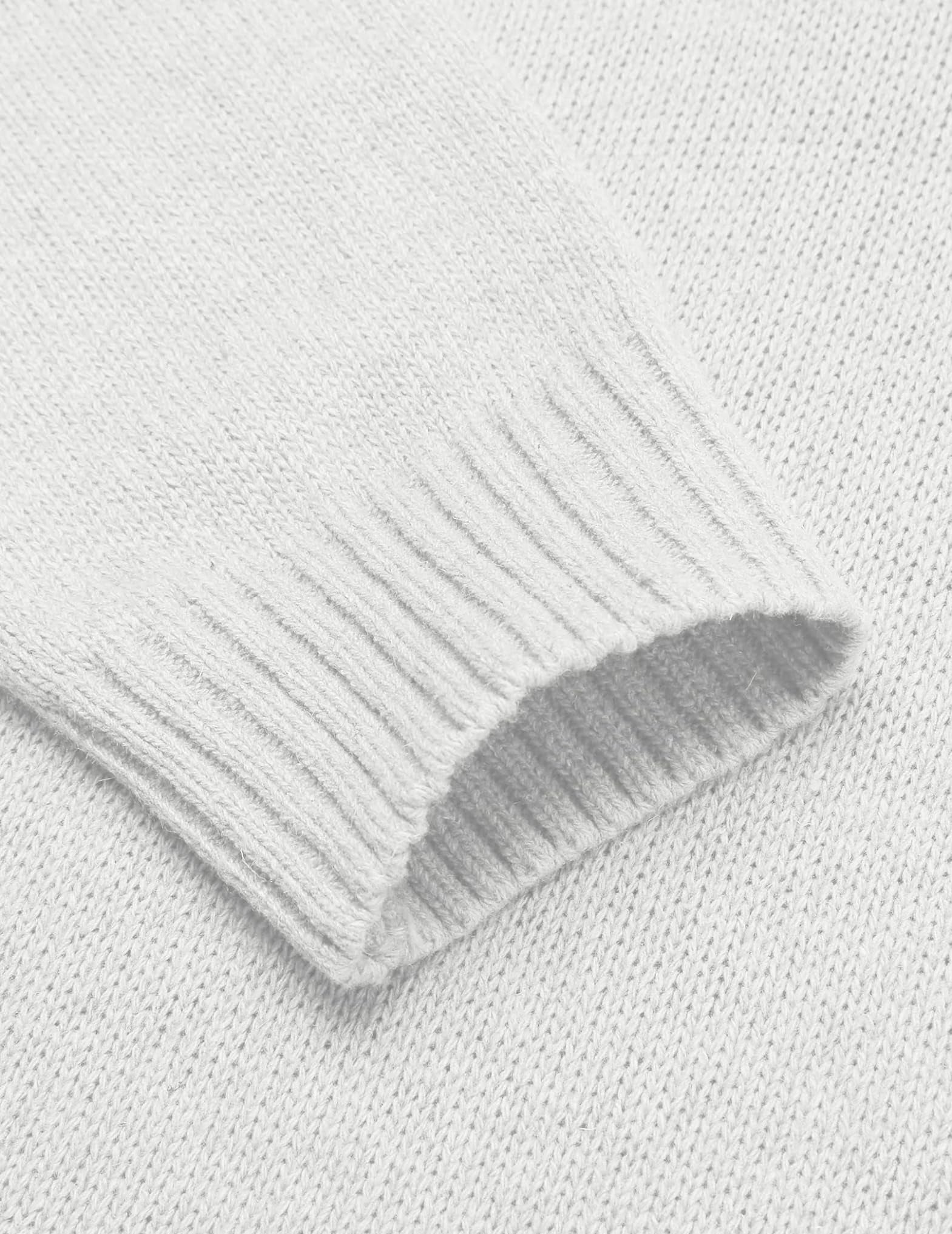 Coofandy Shawl Collar Wool Sweatshirt For Men-Smoke Grey-BR1220